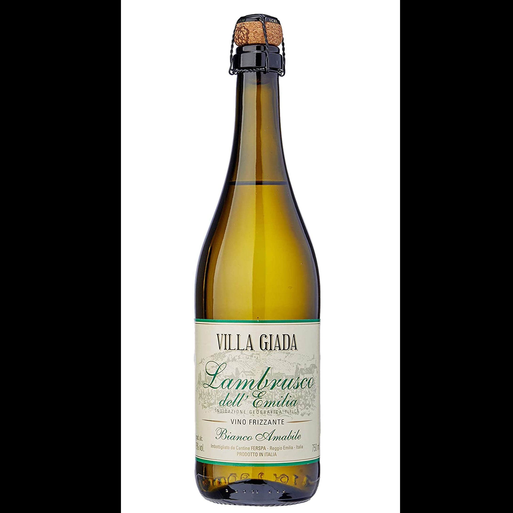 Vinho Ita  Lambrusco Villa Giada Branco 750ml 