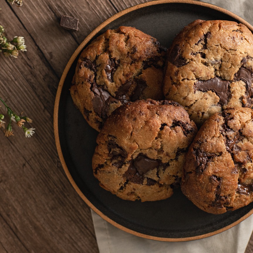 Combo 4 Cookies  com Chocolate