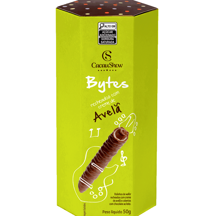 Bytes Waffer Avelã 50g