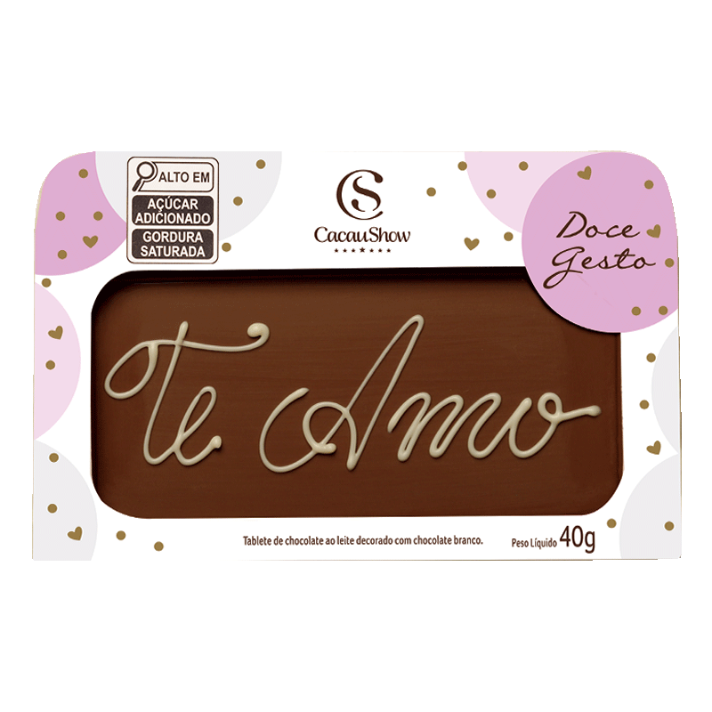 Chocoarte Te Amo 40g