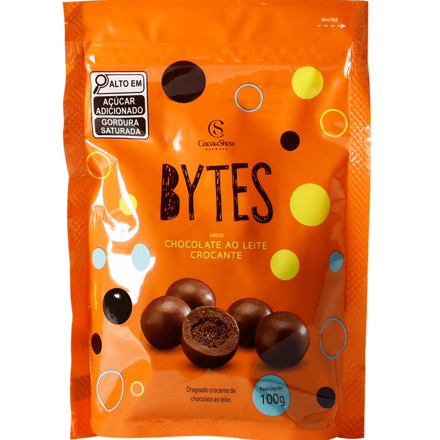 BYTES CROCANTE AO LEITE 100G