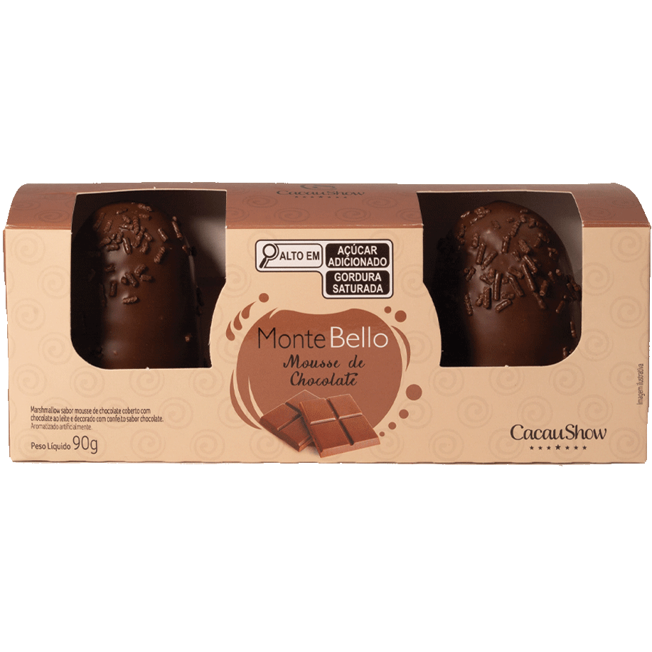 Cx Montebello Mousse Chocolate 90g