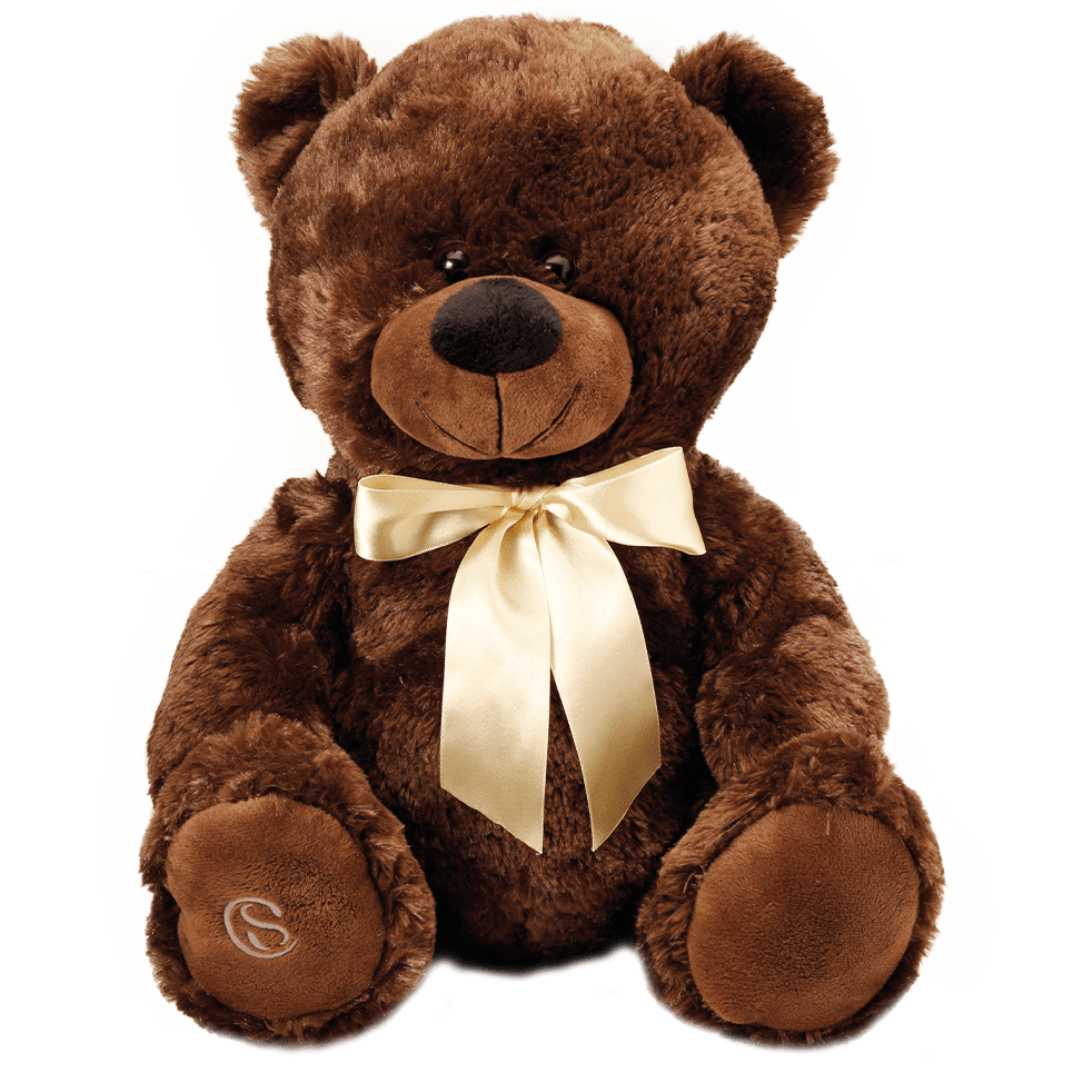 Pelúcia urso marrom g