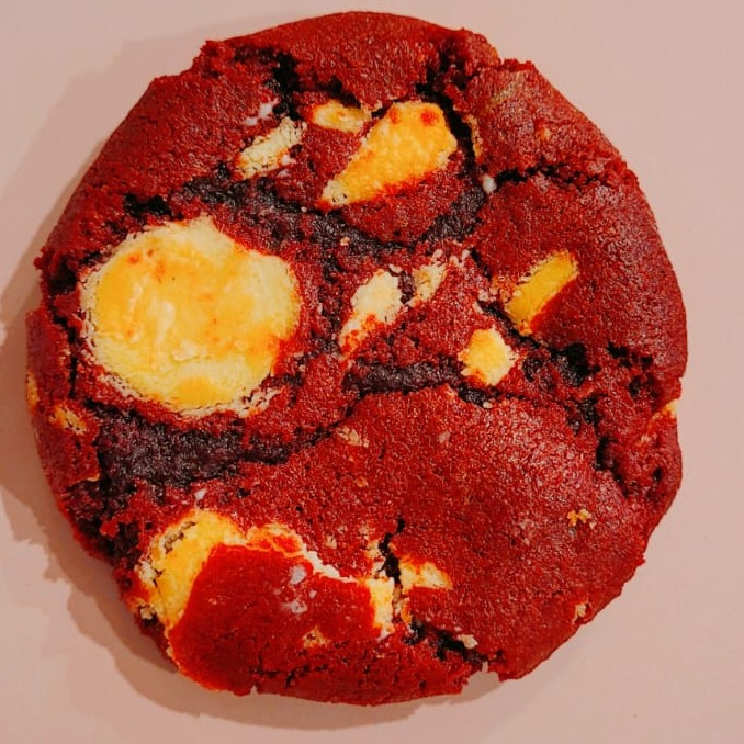 Cookie red velvet (sem recheio)