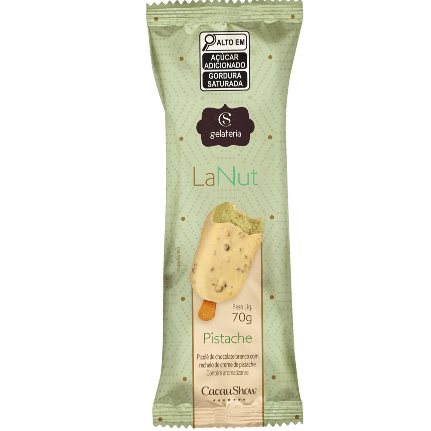Sorvete lanut pistache 70g