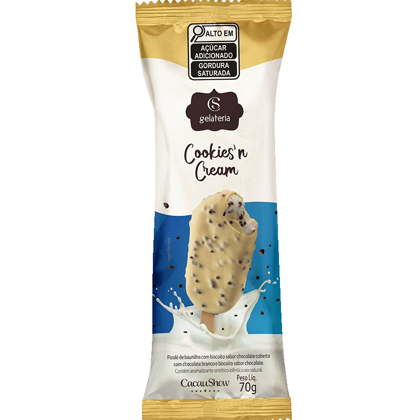 Sorvete cookies'n cream 70g