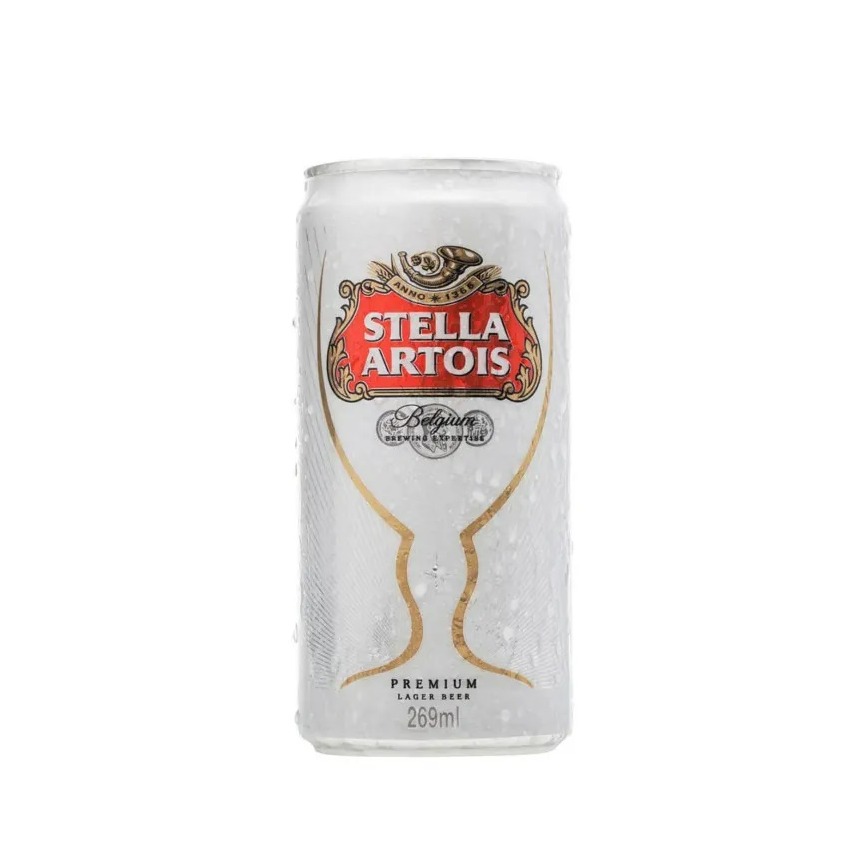 Cerveja Stella Artois Puro Malte Lata 269ml