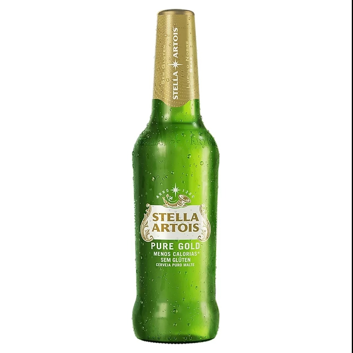 Cerveja Stella Artois Pure Gold Sem Glúten Long Neck 330ml
