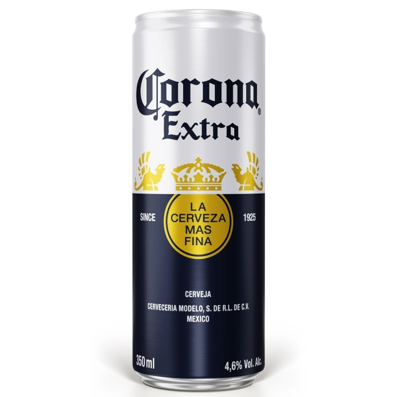Cerveja Corona Extra Pilsen Lata 350ml 