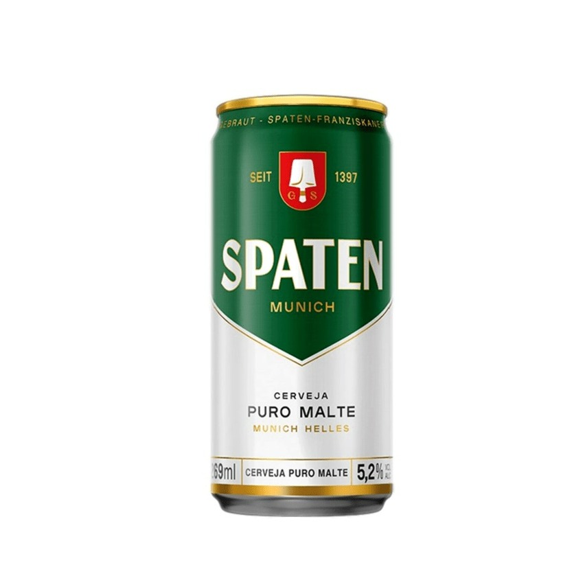 Cerveja Spaten Puro Malte Lata 269ml