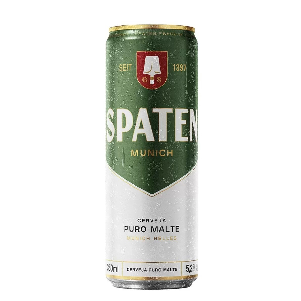 Cerveja Puro Malte Spaten Lata 350ml