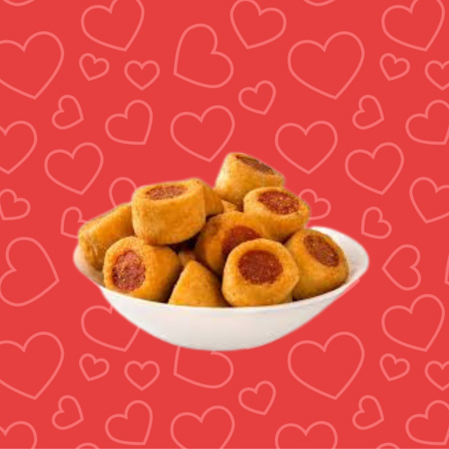 10 Enroladinhos Fritos de Salsicha