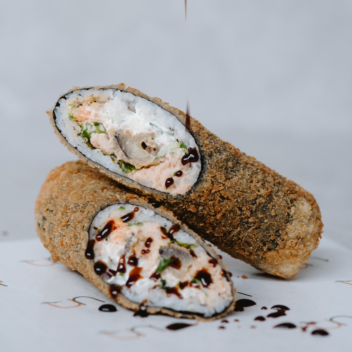 Sushi Burrito de Salmão Hot