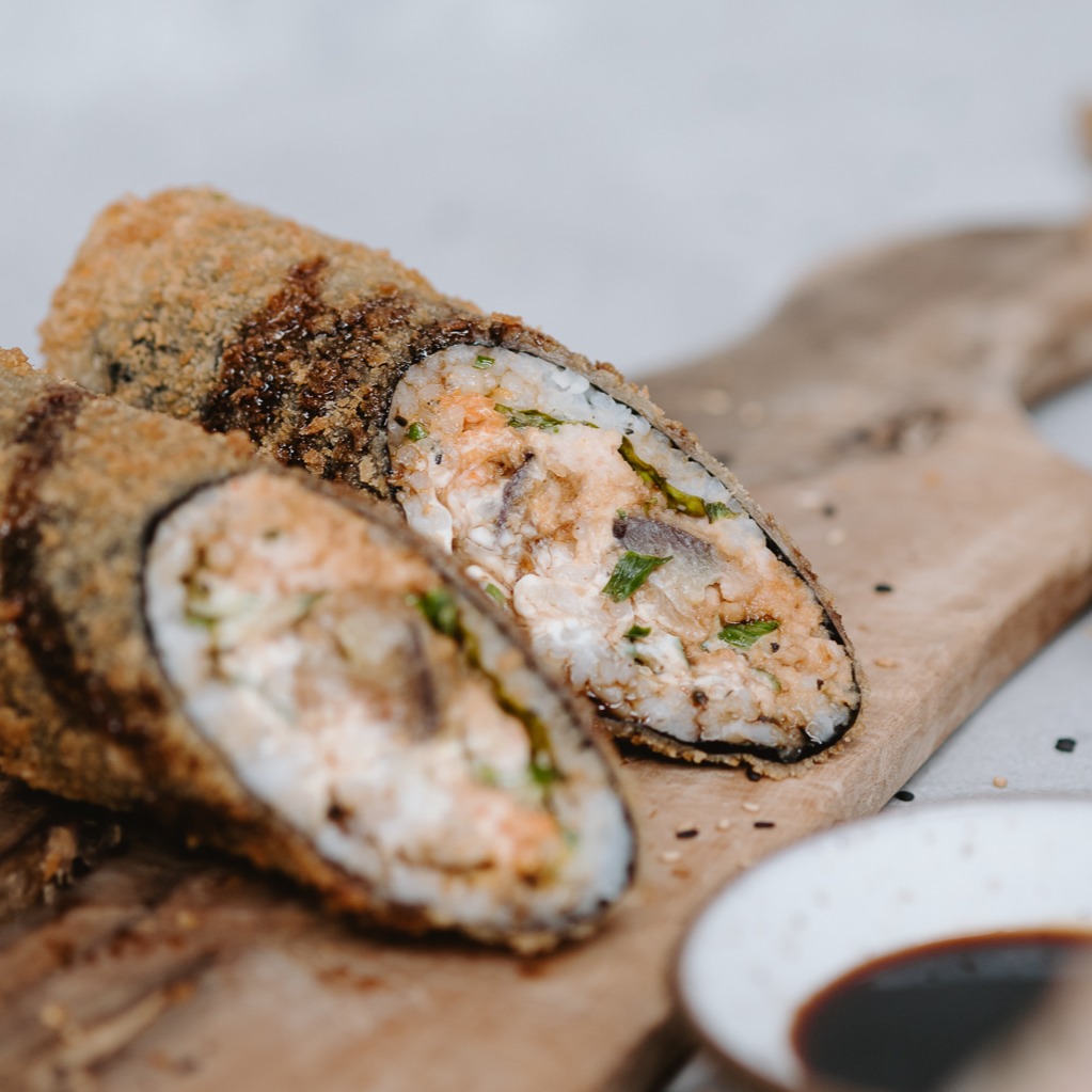 Sushi Burrito de Camarão Hot