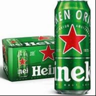 Pack Heineken 473ml com 12 unidades