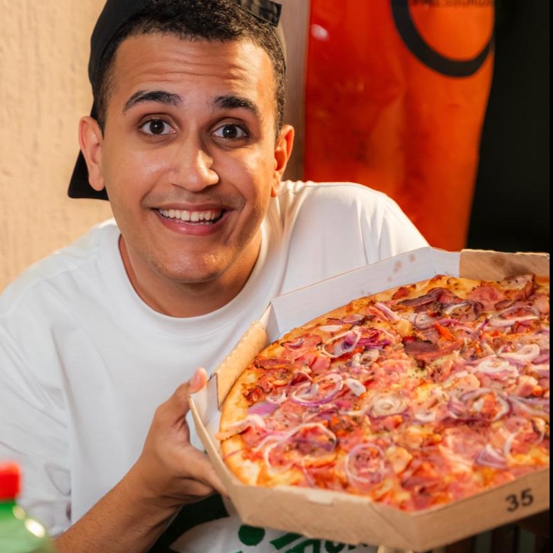 Pizza Gigante Calabresa (10 fatias)