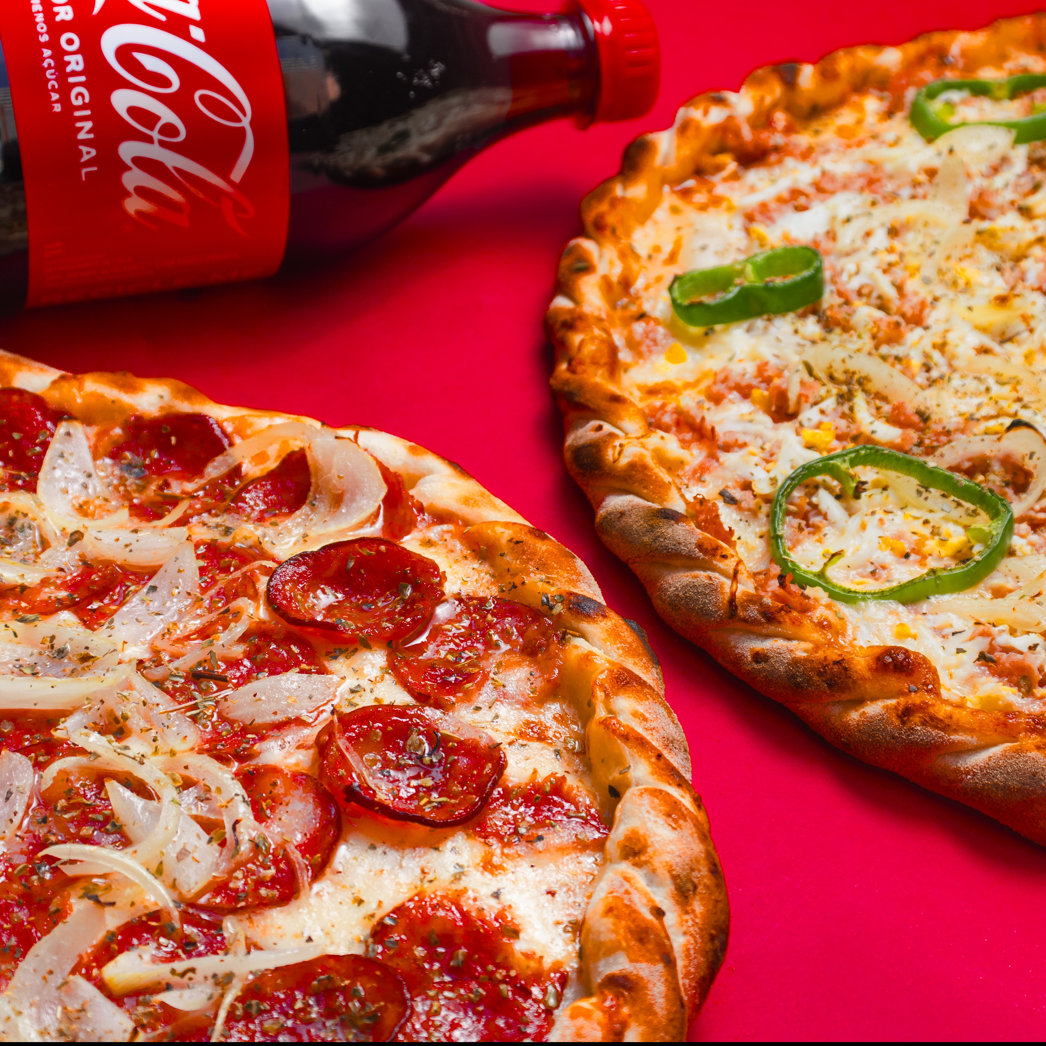 2 Pizzas Grande + 1 Refri 1L