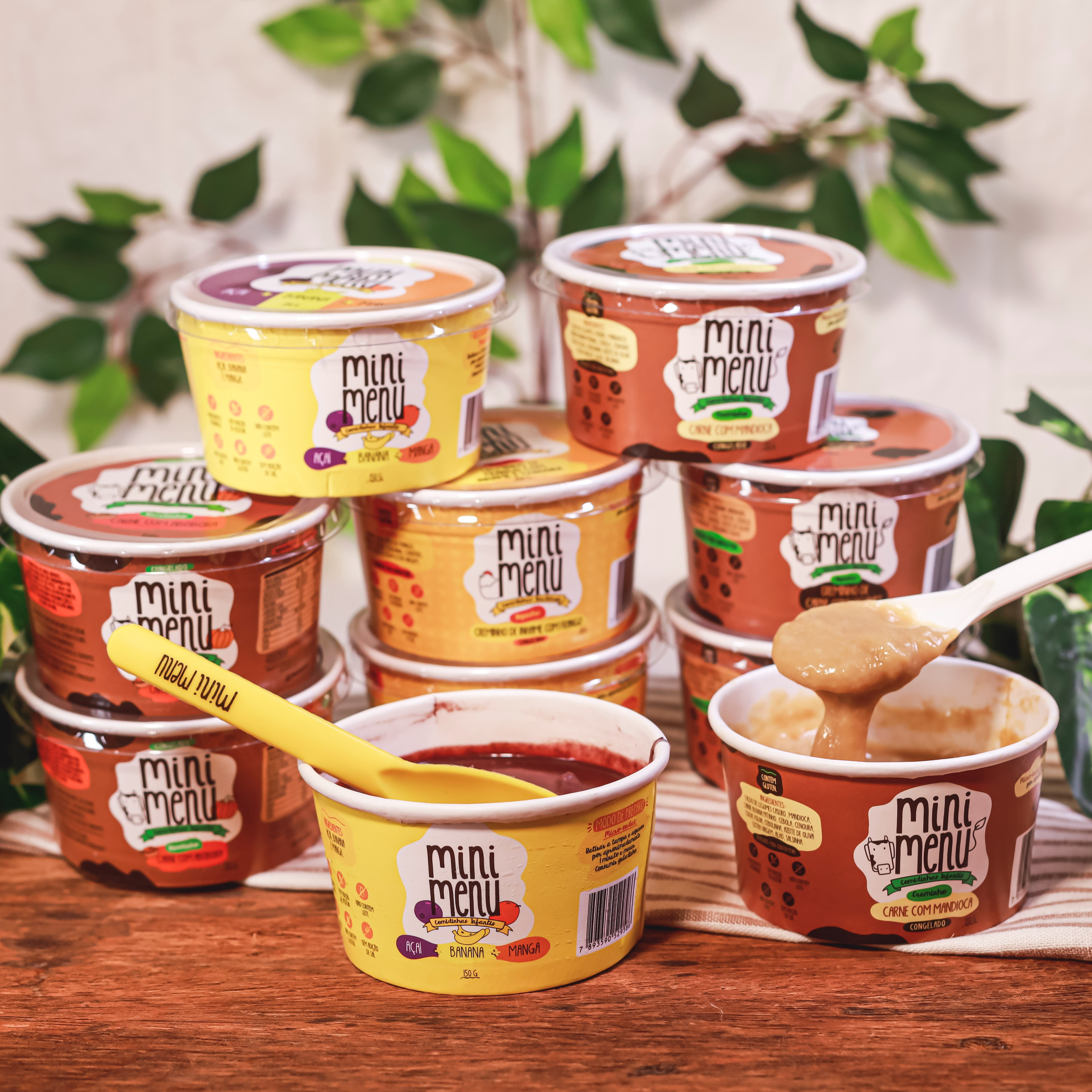 COMBOS SOPINHAS E CREMINHOS - 5 UNIDADES