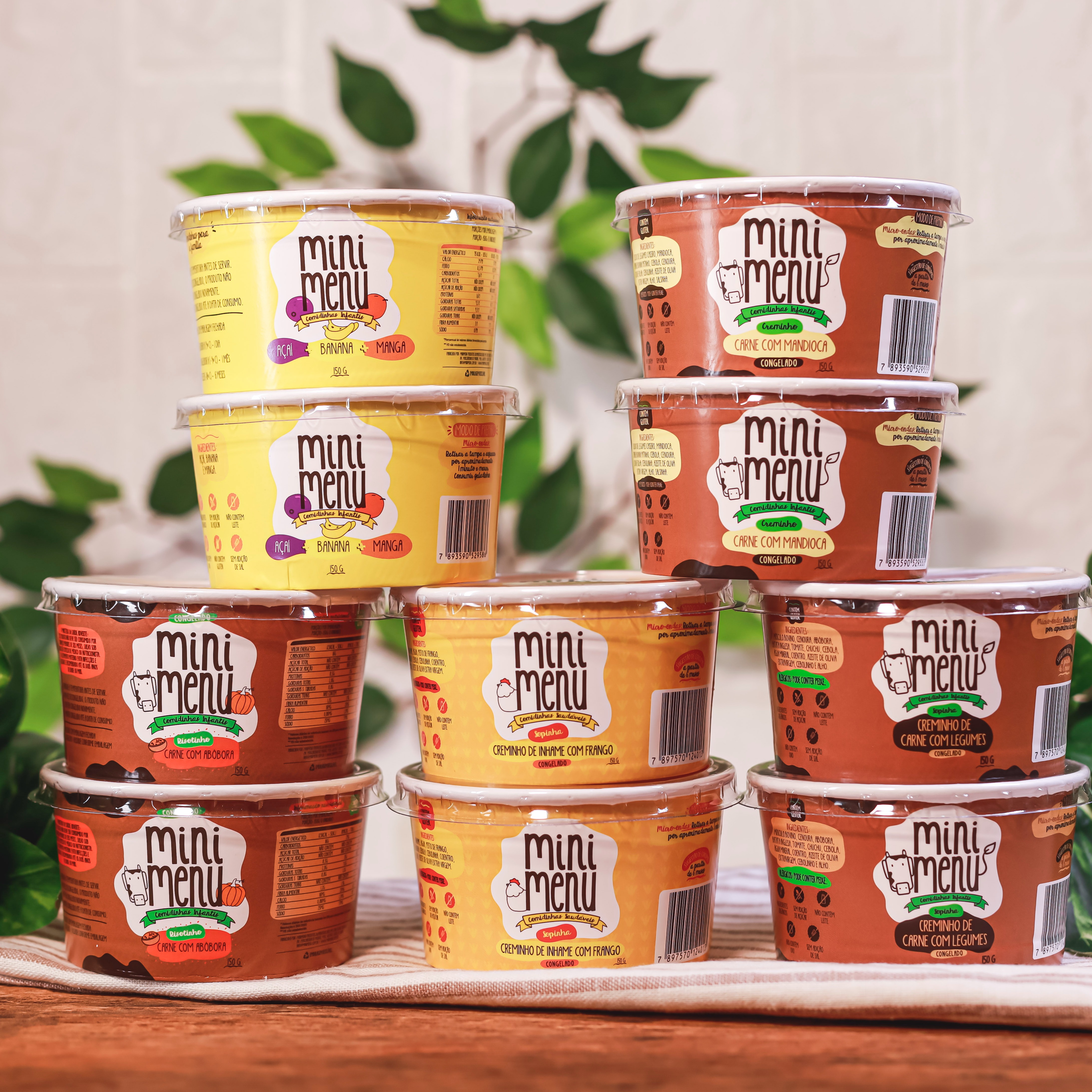 COMBO SOPINHAS E CREMINHOS - 10 UNIDADES