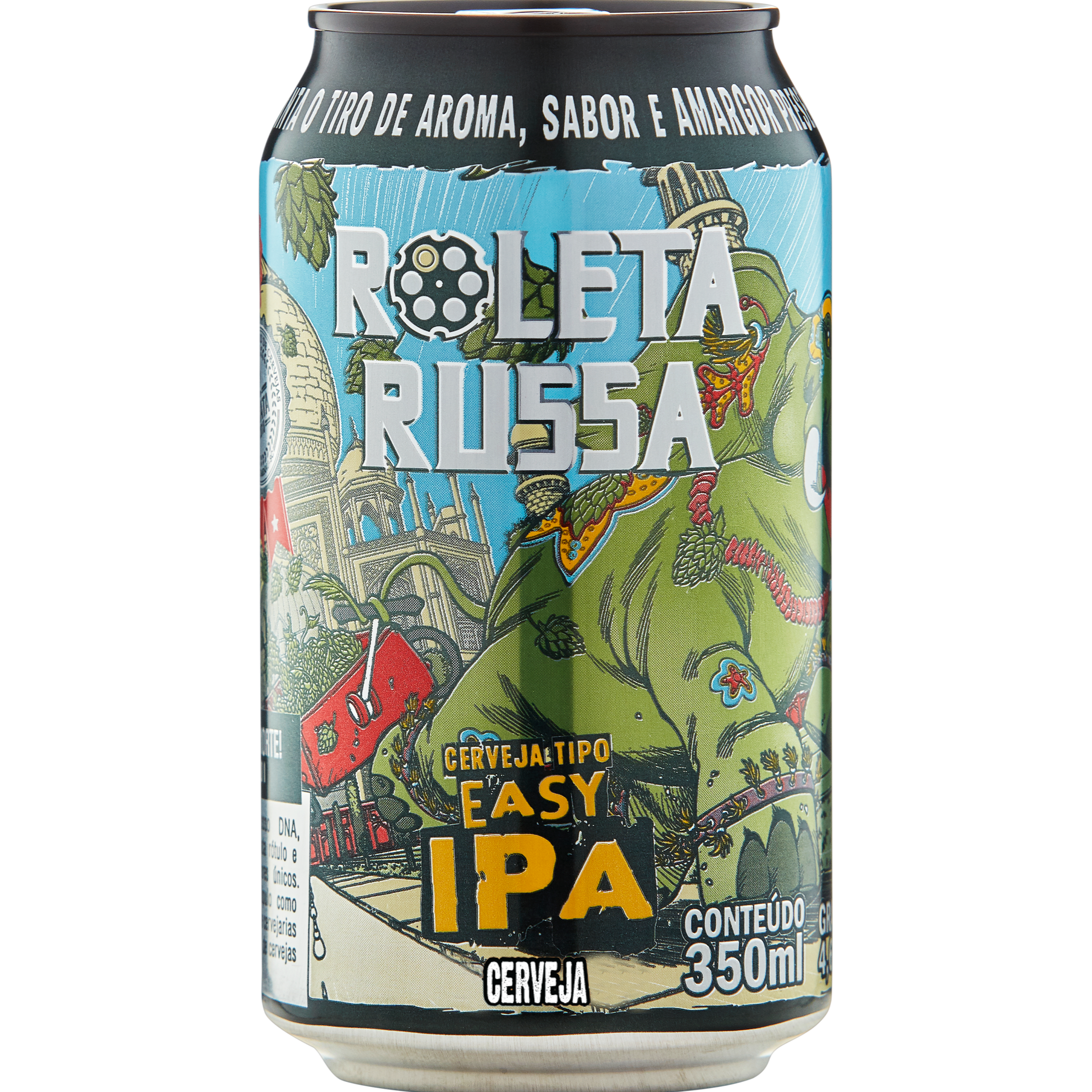 Cerveja Roleta Russa Easy Ipa Lata 350ml