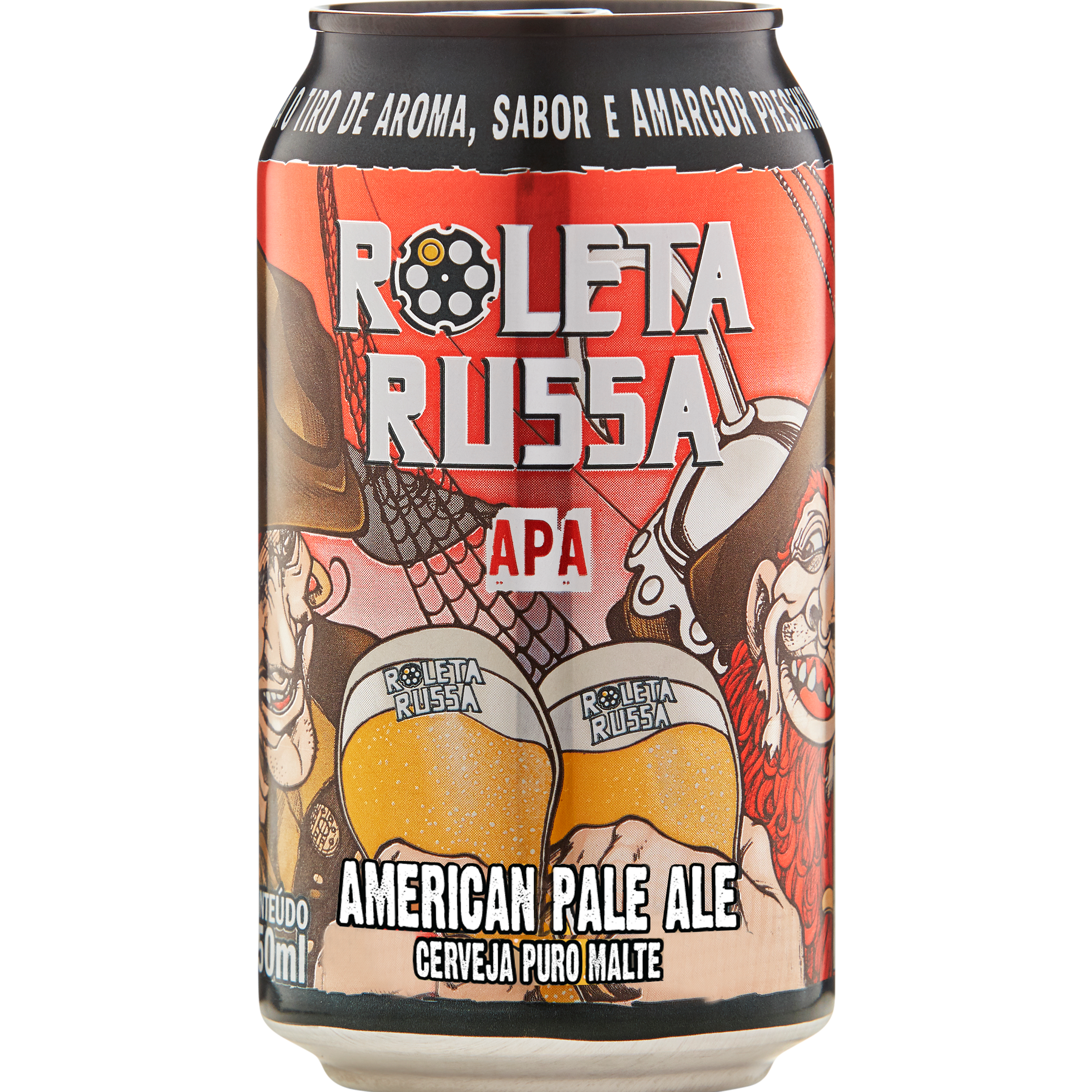 Cerveja Roleta Russa Apa Lata 350ml
