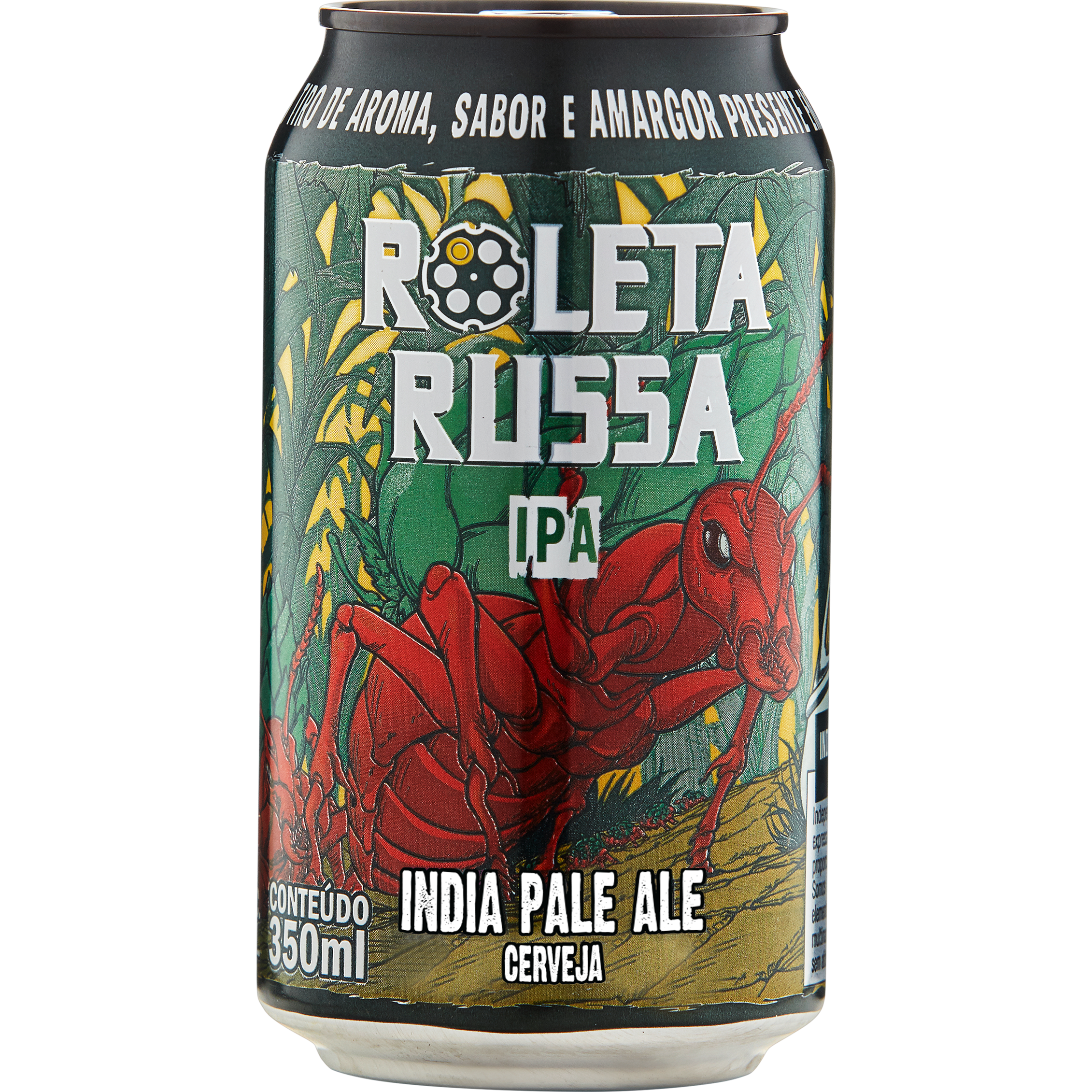 Cerveja Roleta Russa Ipa Lata 350ml