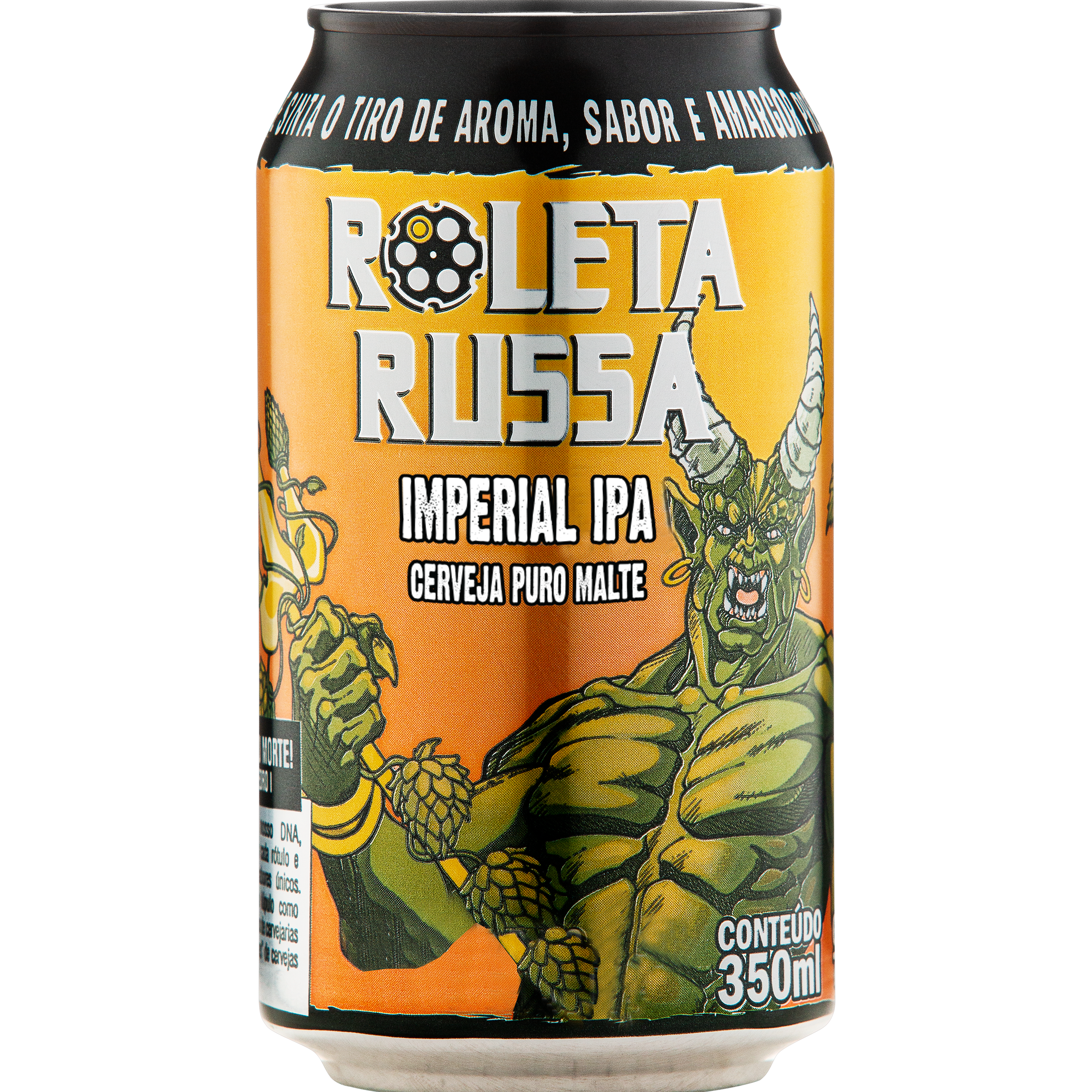 Cerveja Roleta Russa Imperial Ipa Lata 350ml