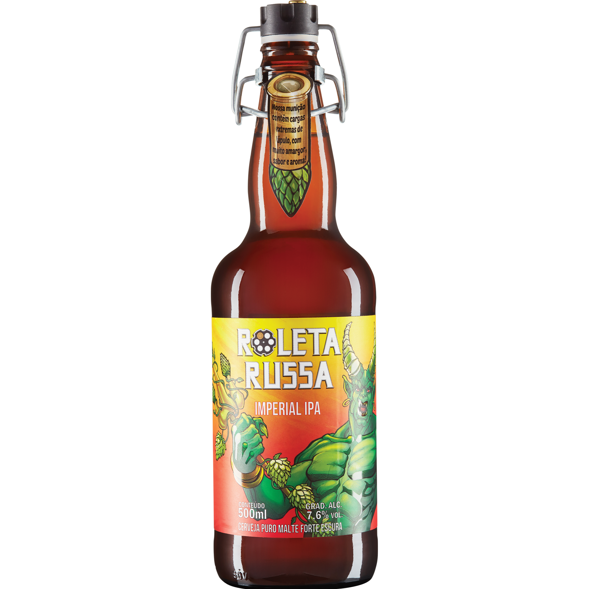Cerveja Roleta Russa Imperial Ipa 500ml