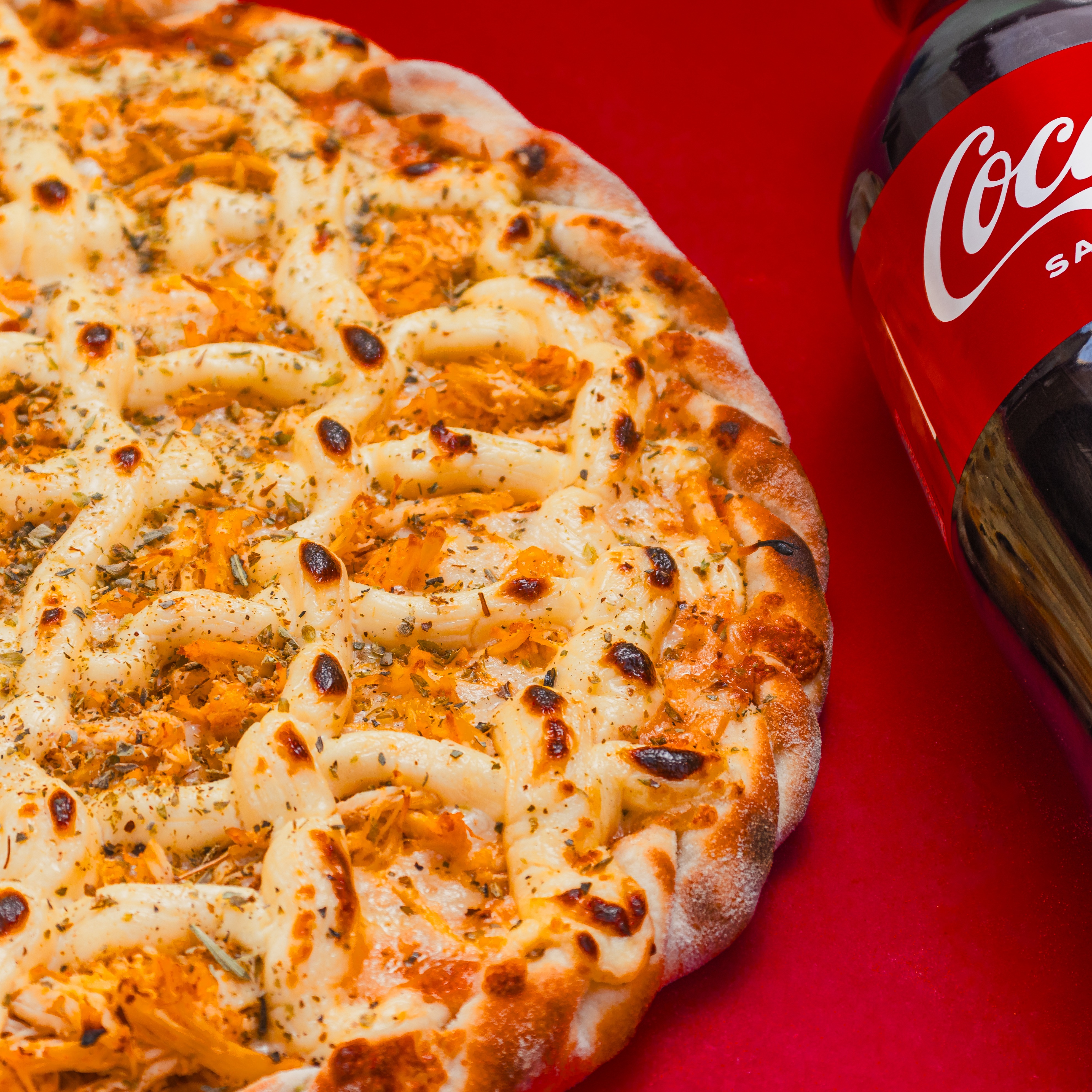 Pizza Grande - Frango c/ Catupiry + Refri 1L