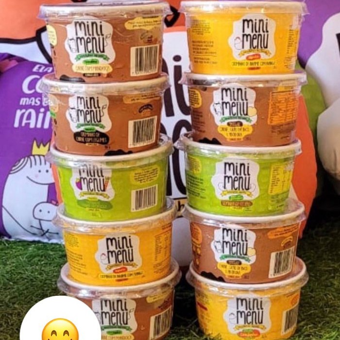 COMBO CREMINHOS E SOPINHAS - 10 UNIDADES