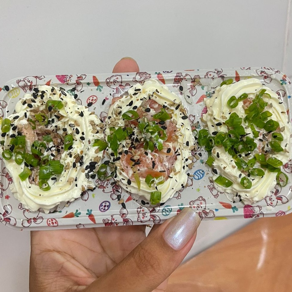 Mini trio de ovo sushi 50gr