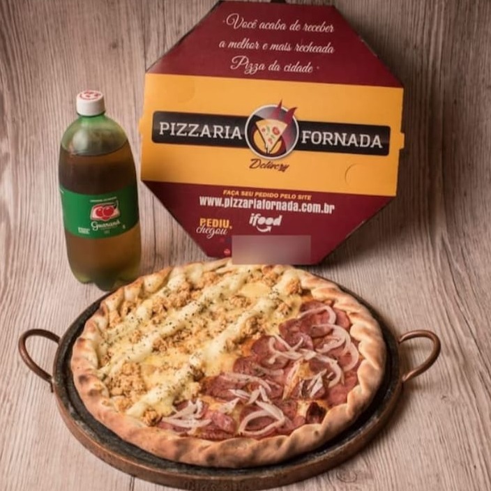 Combo Mais Pedido - Calabresa/Frango Requeijão grande + Guaraná de 1 litro