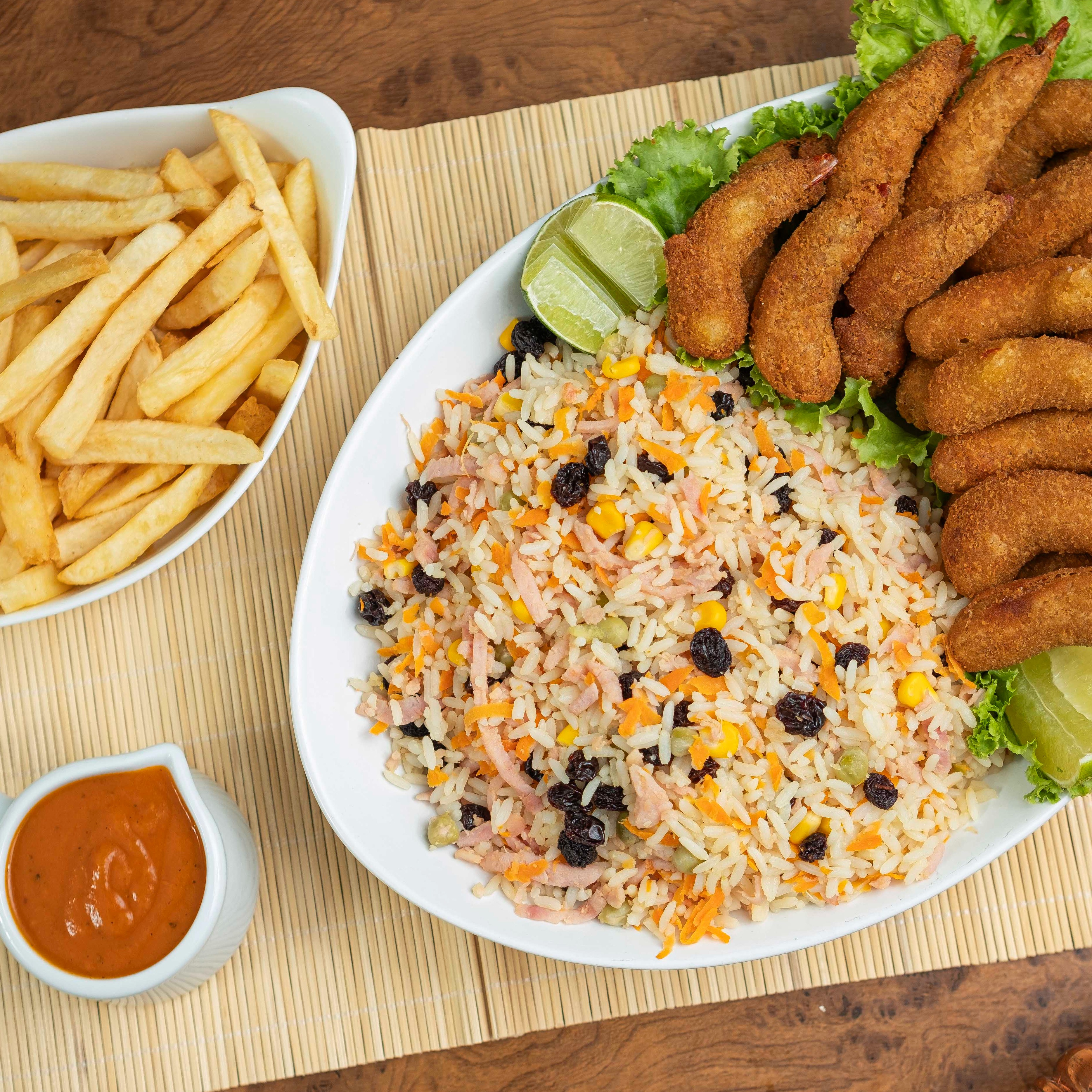 Camarão ao pomodoro