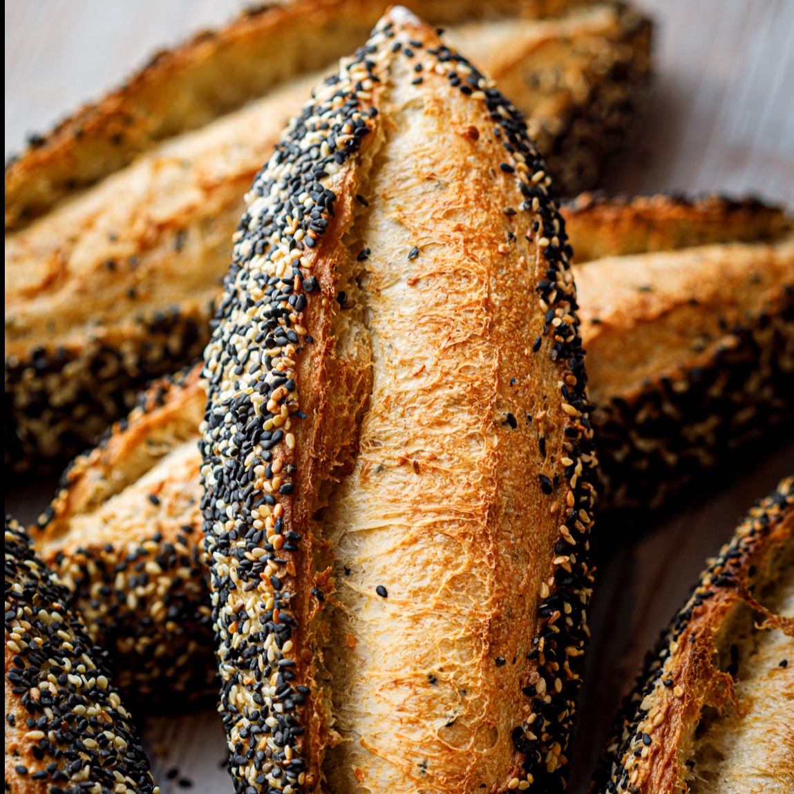 Baguette de Grãos e Sementes  - 120 gramas