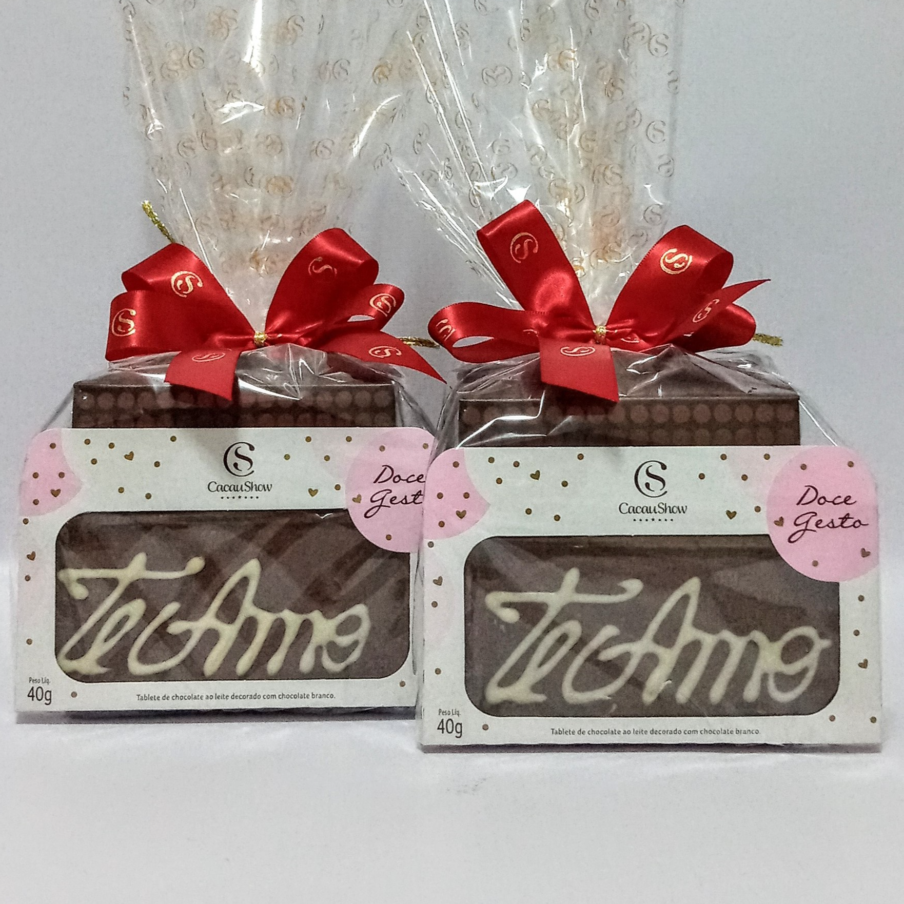 Kit Cubo com Mensagem "Te Amo" 185g (cod 228) cada