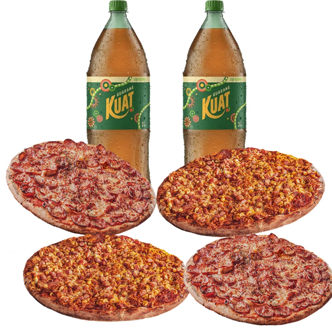 COMBO MUITA GENTE + KUAT 2L