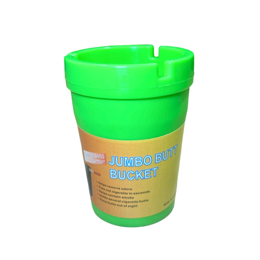 CINZEIRO AUTOMOTIVO BUCKET - VERDE NEON