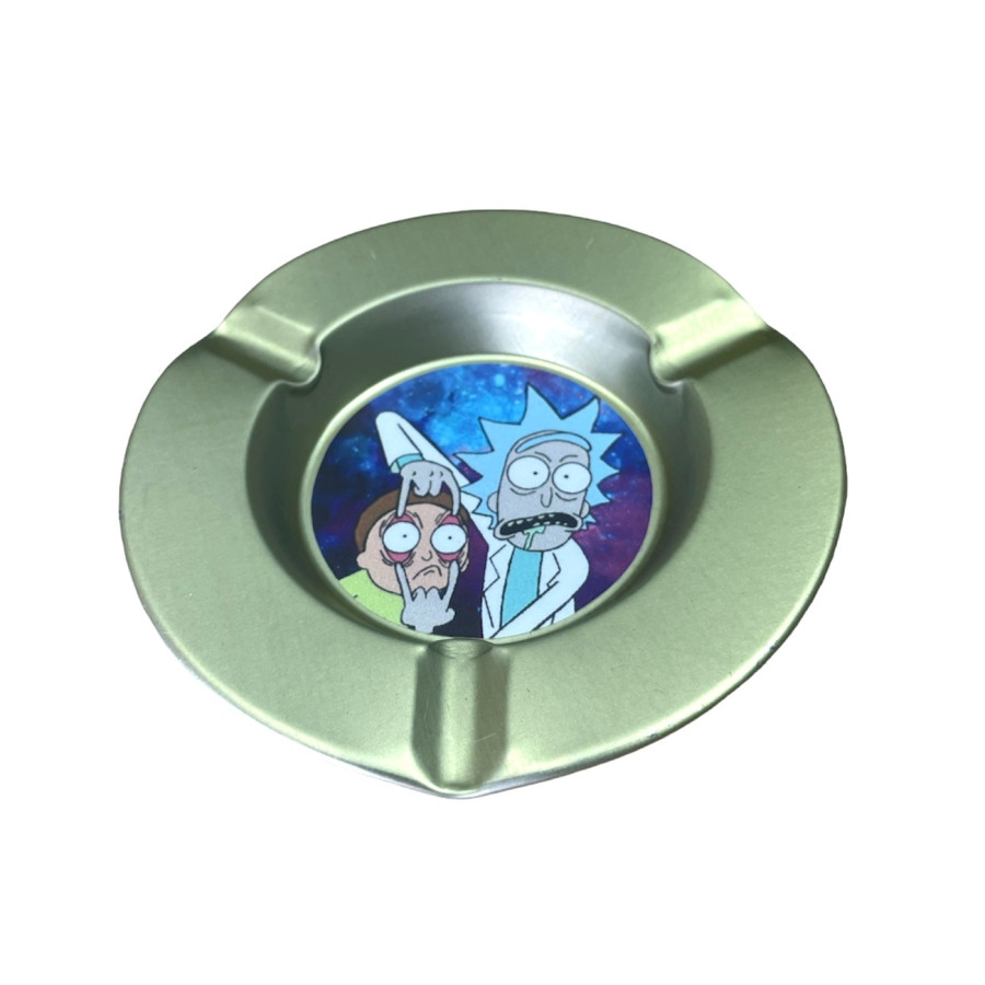 CINZEIRO DE LATA - RICK E MORTY OLHOS ABERTOS