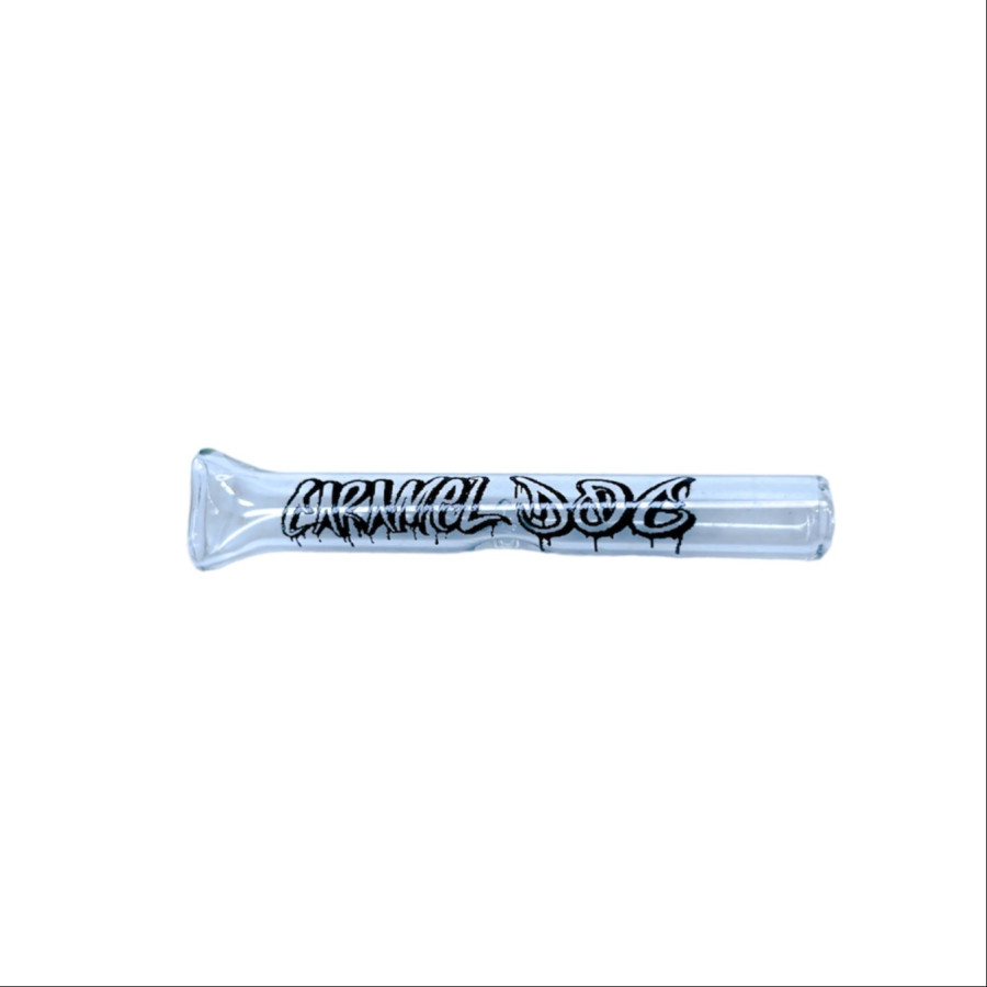 PITEIRA DE VIDRO CARAMEL DOG PEQUENA - COM BOCAL