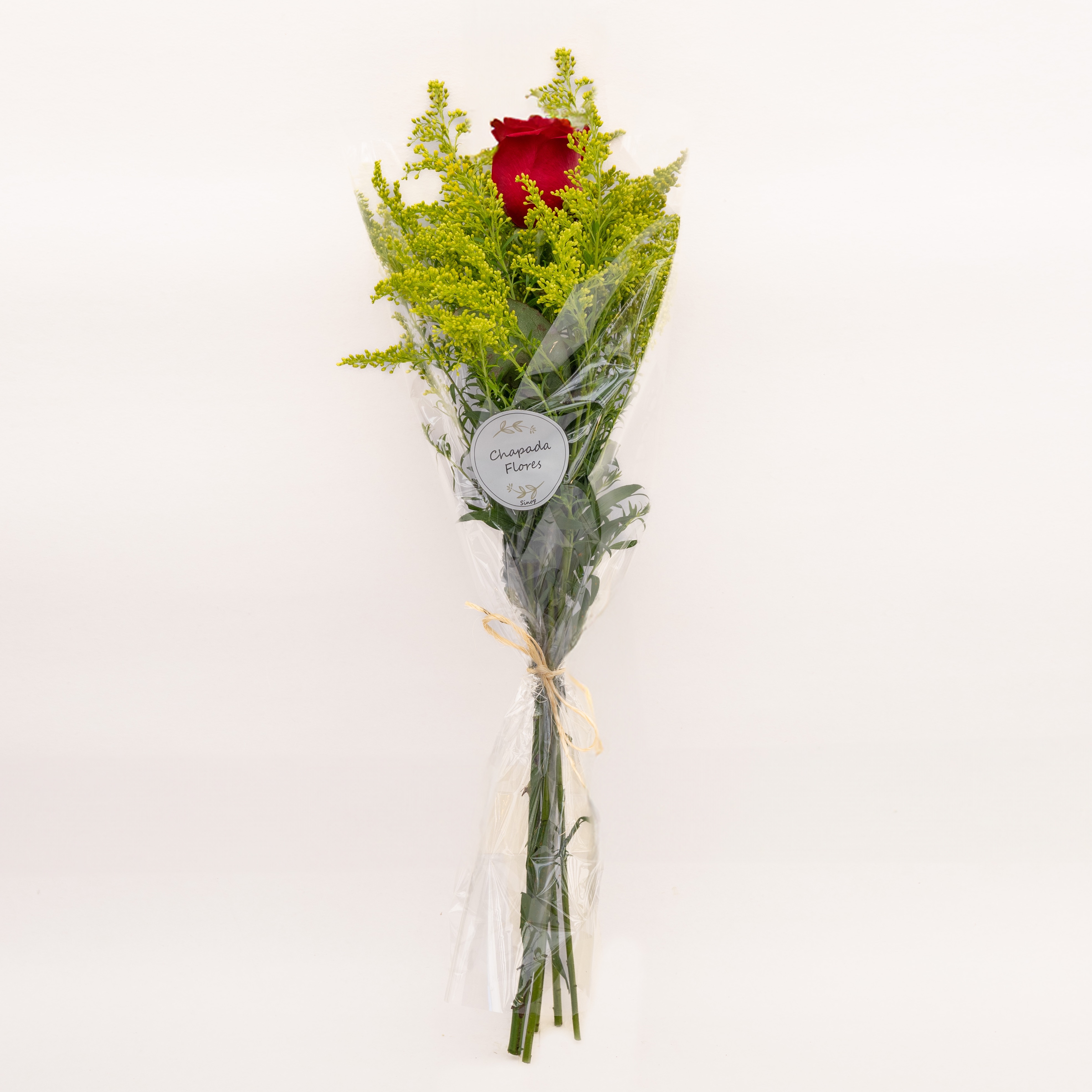 Cone com 1 Rosa Importada