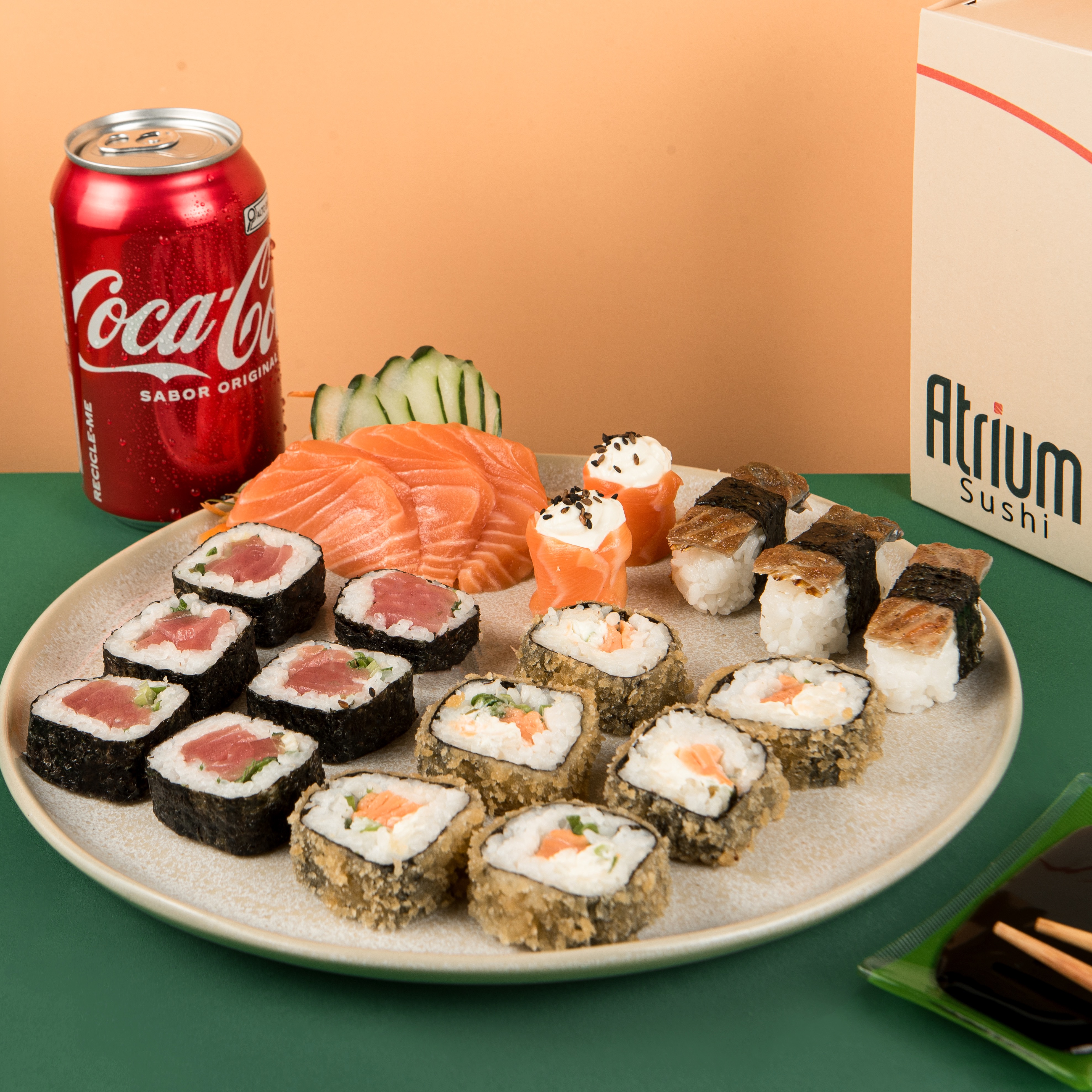 Box Almoço 2 (20 Peças) + Refri