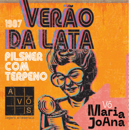 VERÃO DA LATA - VÓ MARIA JOANA - Terpened Pils - Growler PET 1 litro