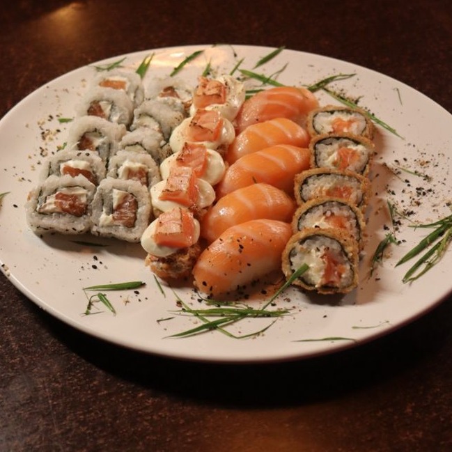 combo 25 peças de salmao