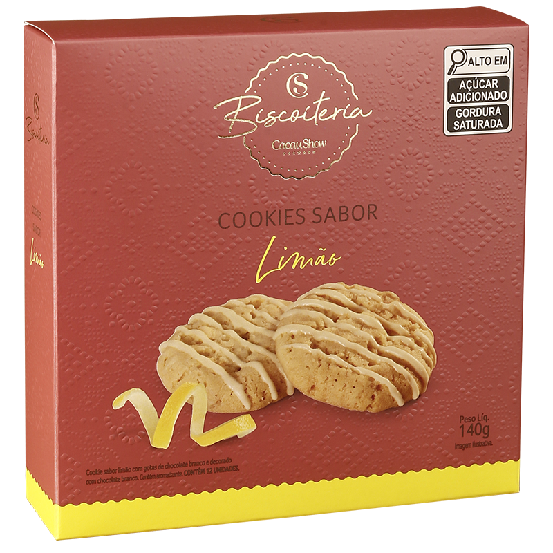 Cookies Limão 140g