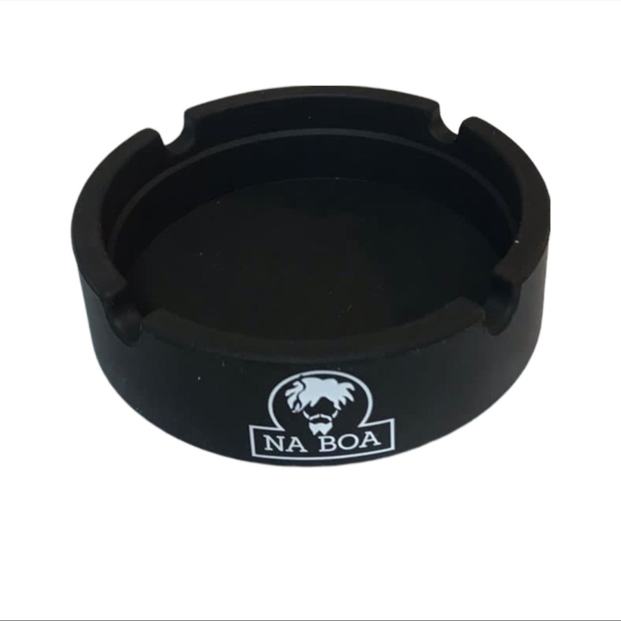 CINZEIRO SILICONE NA BOA - PRETO
