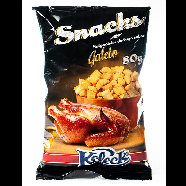 SNACK KELECK GALETO 80GR CX20UN