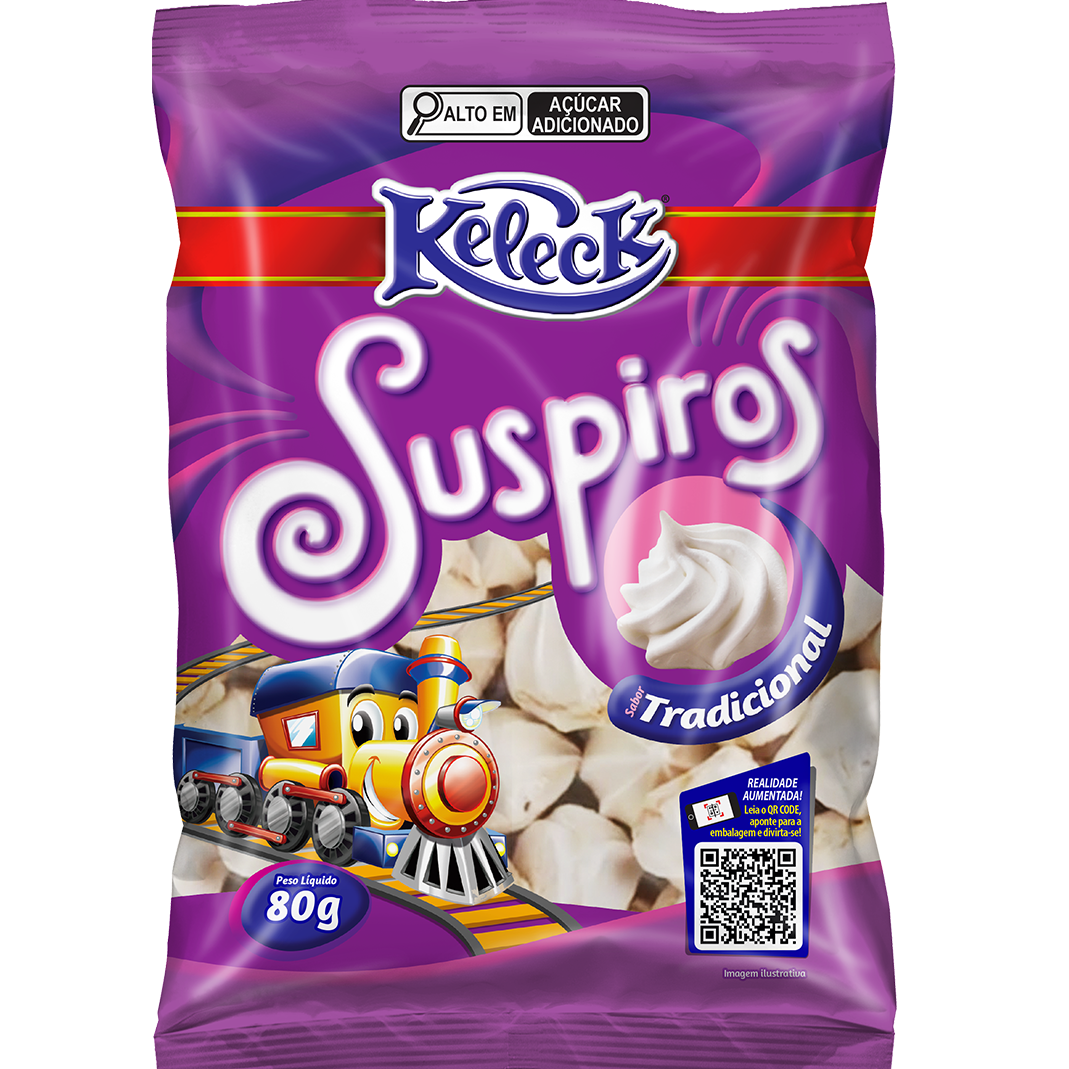 SUSPIRO KELECK 80GR TRADICIONAL CX 12 UNI