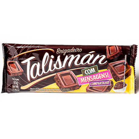 TALISMAM MENSAGEM BRIGADEIRO 24X65GR 1,50 UNI UN