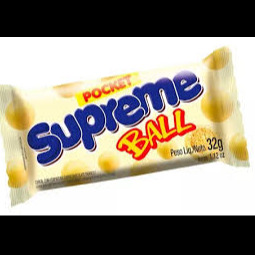 SUPREME BALL POCKET 30X32GR BRANCO