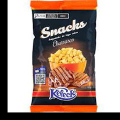 SNACK KELECK CHURRASCO 80GR CX20UN 1,50un